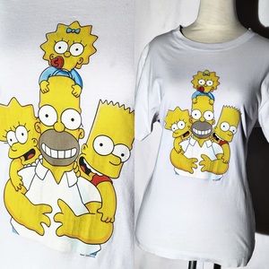 V-I-N-T-A-G-E 🍩Simpsons🍩T-shirt 💛adult medium